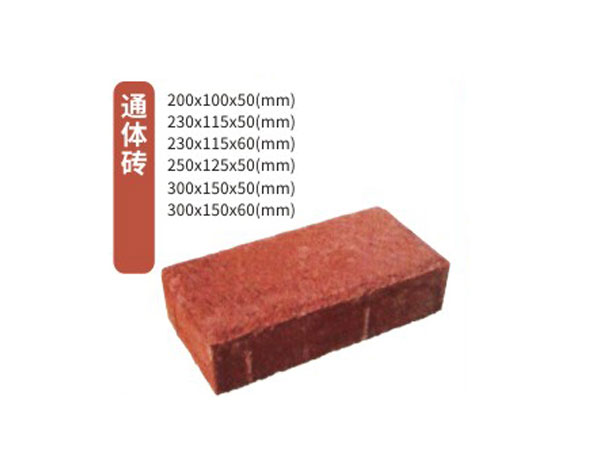 安顺人行道彩砖的常见类型与特点详细解析